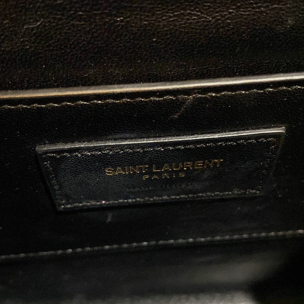 YSL classic monogram envelope bag Matelasse chevron leather bag - Picture 7 of 12